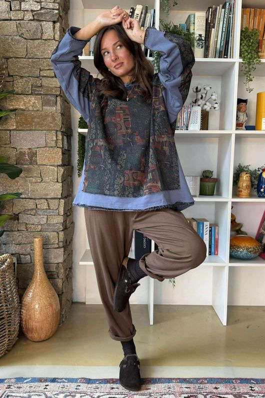 Jackanory Dream Sweatshirt Denim